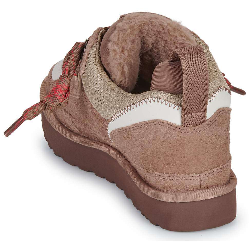 Жіночі UGG кросівки Зимові Замшеві Коричневі Lowmel Sneaker "Rocky Oak" Brown — фото 4