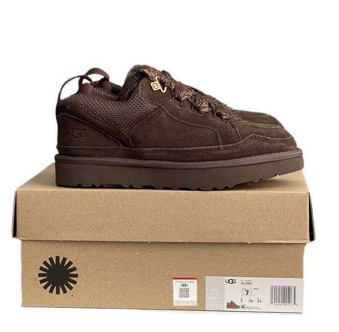 Жіночі UGG Кросівки Зимові Замшеві Шоколадні Lowmel Sneaker Chocolate