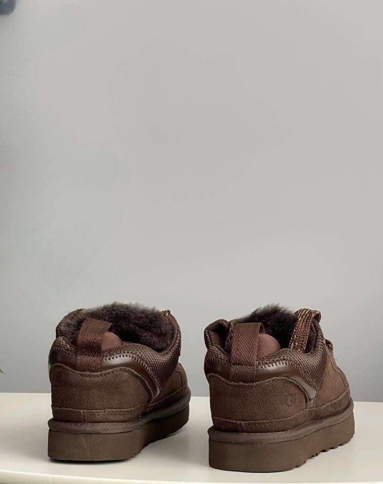 Жіночі UGG Кросівки Зимові Замшеві Шоколадні Lowmel Sneaker Chocolate — фото 2