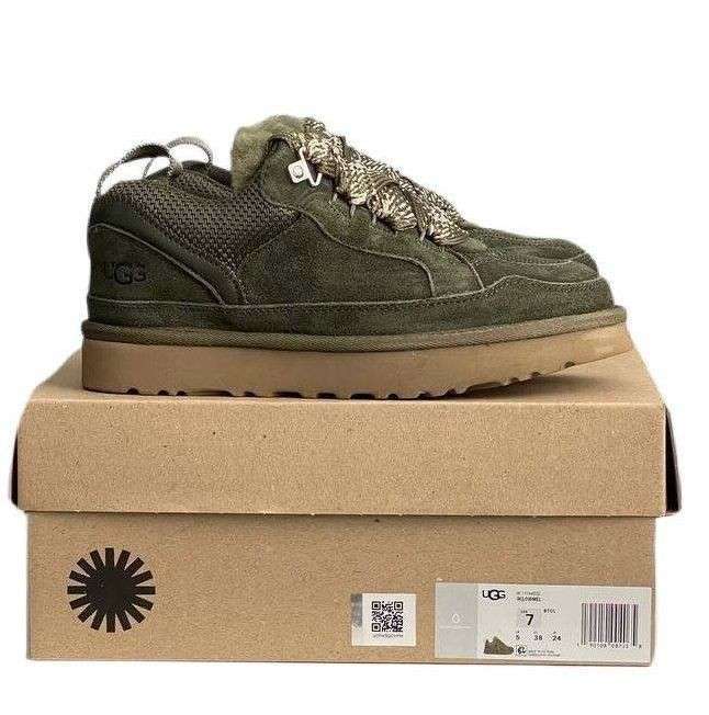 Жіночі UGG кросівки Зимові Замшеві Зелені Lowmel Sneaker Green