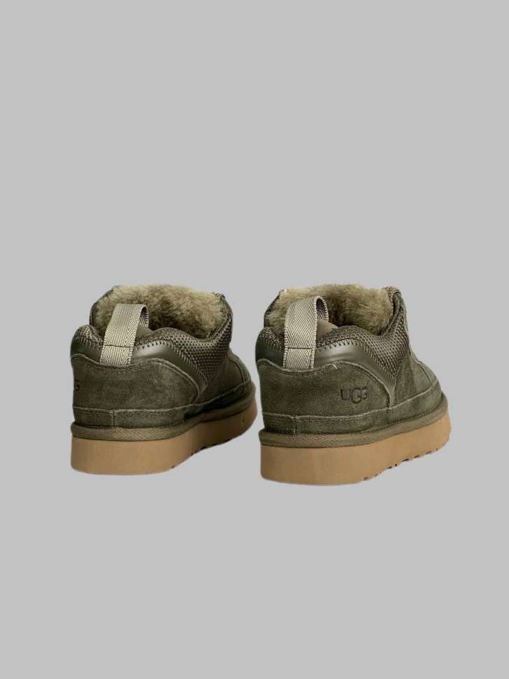 Жіночі UGG кросівки Зимові Замшеві Зелені Lowmel Sneaker Green — фото 2