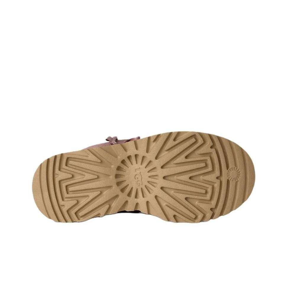 Жіночі UGG Астромел Кросівки Зимові Замшеві Рожеві Astromel Pink FUR — фото 4