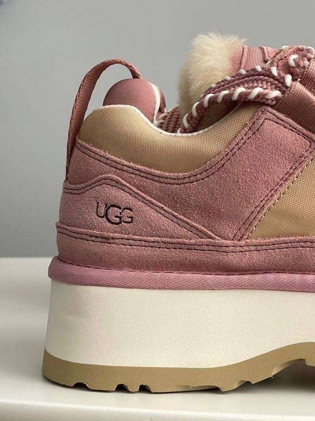 Жіночі UGG Астромел Кросівки Зимові Замшеві Рожеві Astromel Pink FUR — фото 5
