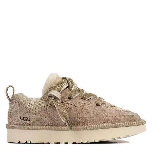 Жіночі UGG Низькі Кросівки Зимові Замшеві Пісочні Lo Lowmel Sand