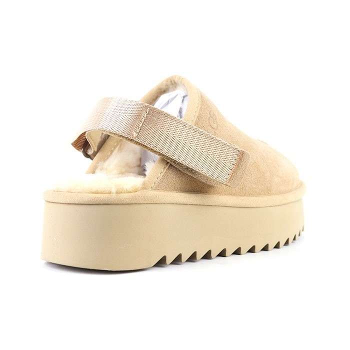Жіночі UGG Ланах Сандалі Платформа Бежеві Lanah Clog Beige Platform — фото 3