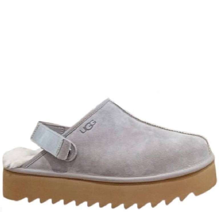 Жіночі UGG Ланах Сандалі Платформа Сірі Lanah Clog Grey Platform