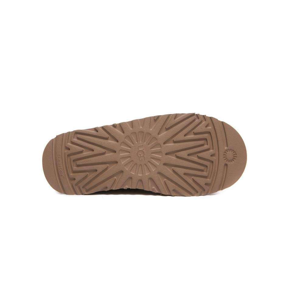Жіночі UGG Тазз Вязані Сліппер Ультра Міні Платформа Помаранчеві Tazz Platform Knit - Chestnut — фото 9