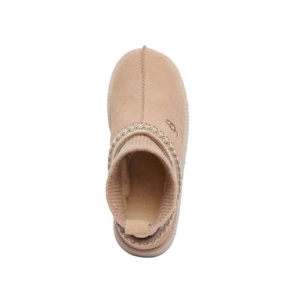 Жіночі UGG Тазз Вязані Сліппер Ультра Міні Платформа Бежеві Tazz Platform Knit Beige — фото 6