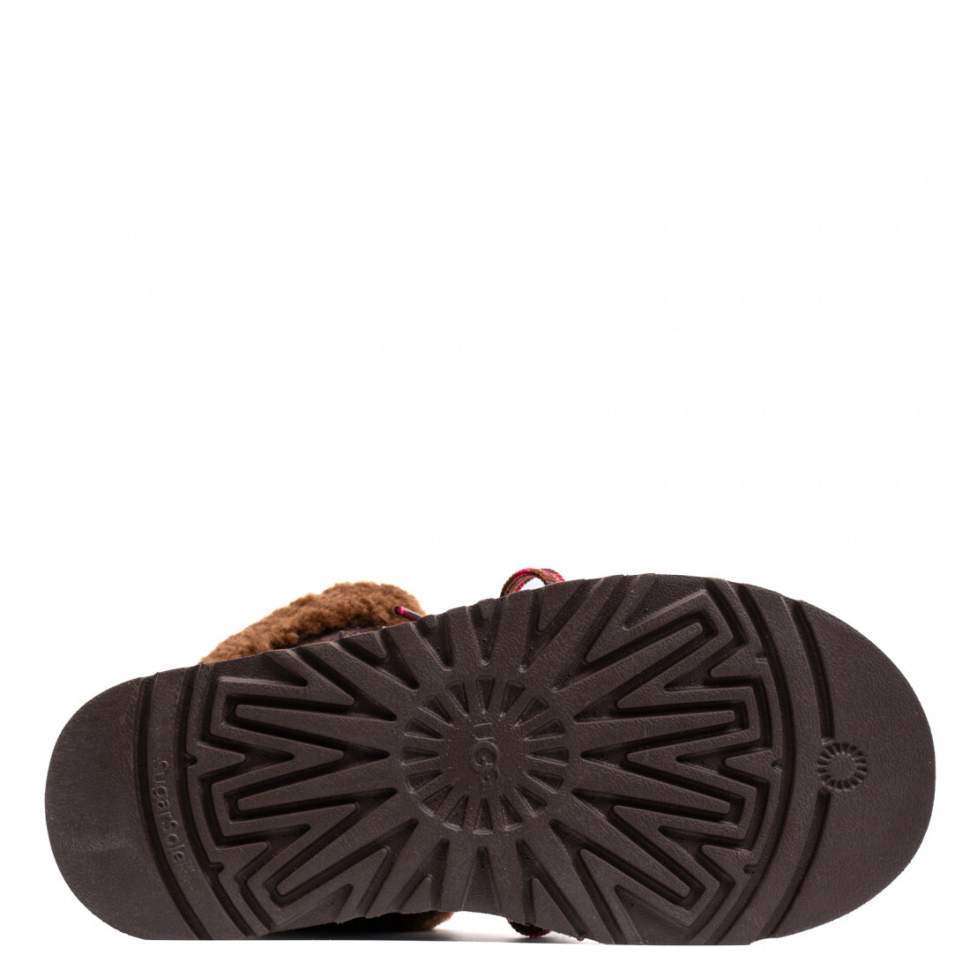 Жіночі UGG Платформа Замша Шоколадні Funkarra Platform Chocolate — фото 6