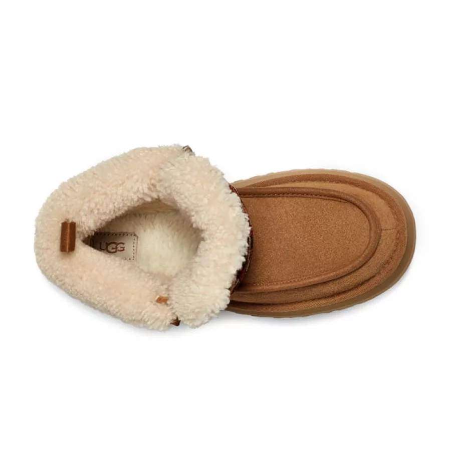 Жіночі UGG Платформа Замша Помаранчеві Funkarra Platform Chestnut — фото 4