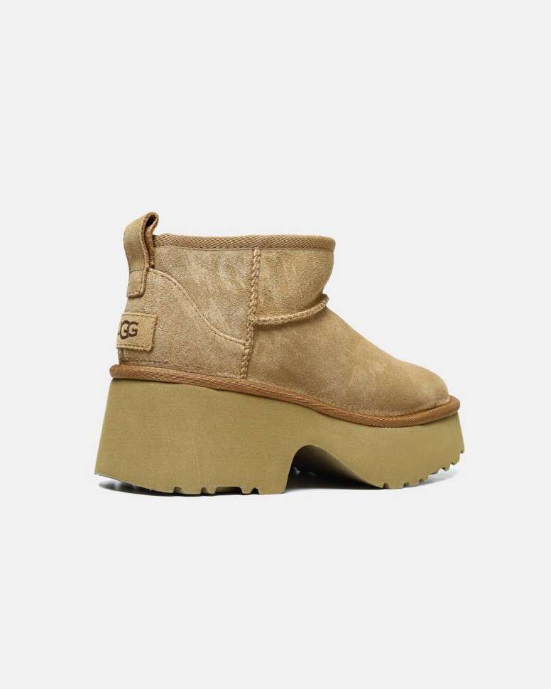 Жіночі UGG Ультра Міні Платформа Бежеві Ultra Mini Height Beige — фото 3
