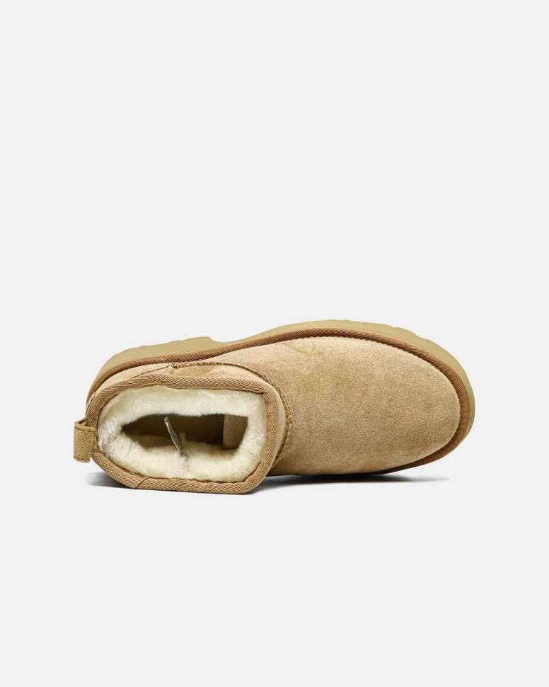 Жіночі UGG Ультра Міні Платформа Бежеві Ultra Mini Height Beige — фото 7