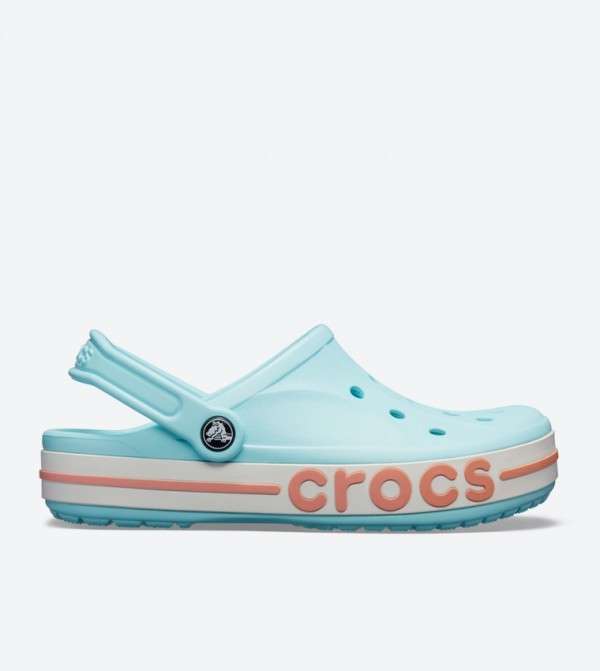 Жіночі Crocs Bayaband Clog Ice Blue/Melon — фото 3