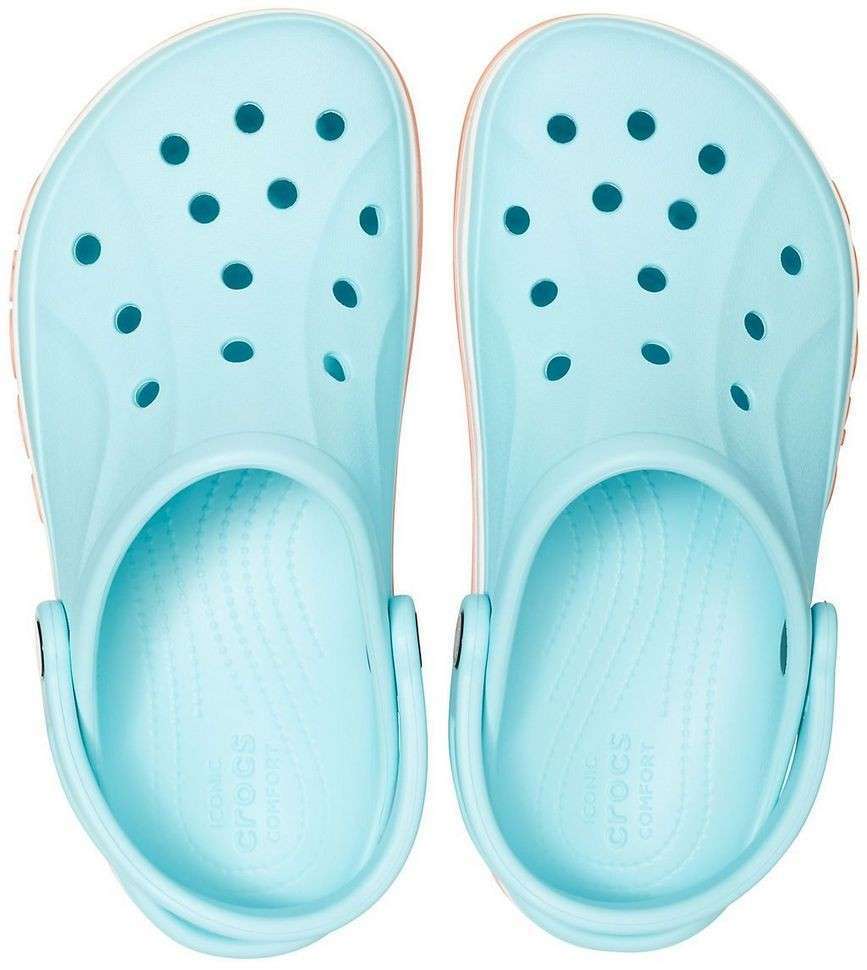 Жіночі Crocs Bayaband Clog Ice Blue/Melon — фото 6