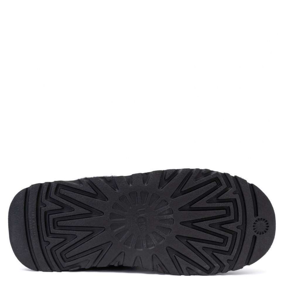 Жіночі UGG Платформа Замша Чорні з Змійкою Funkette Boot Black — фото 5