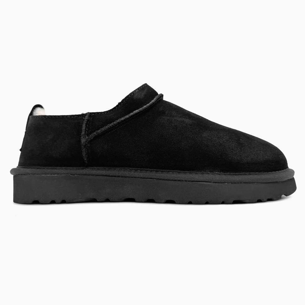 Жіночі UGG Мікро Чорні Замшеві Classic Micro Boot Black Suede
