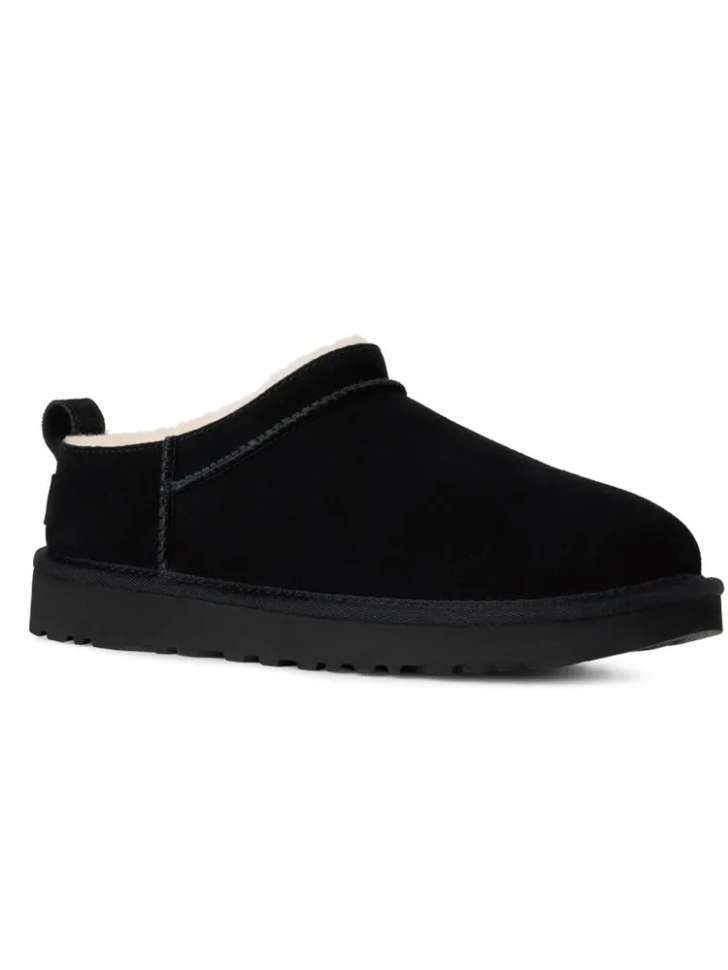 Жіночі UGG Мікро Чорні Замшеві Classic Micro Boot Black Suede — фото 2