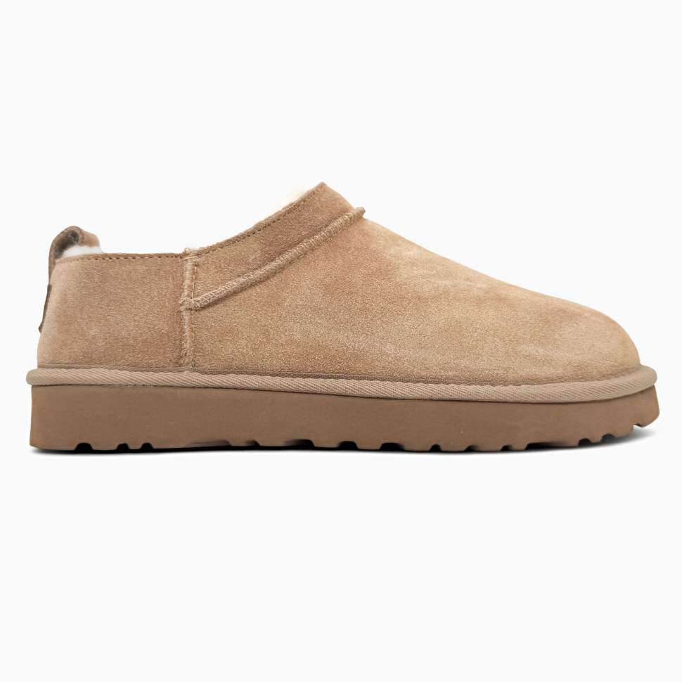 Жіночі UGG Мікро Бежеві Замшеві Classic Micro Boot Beige Suede