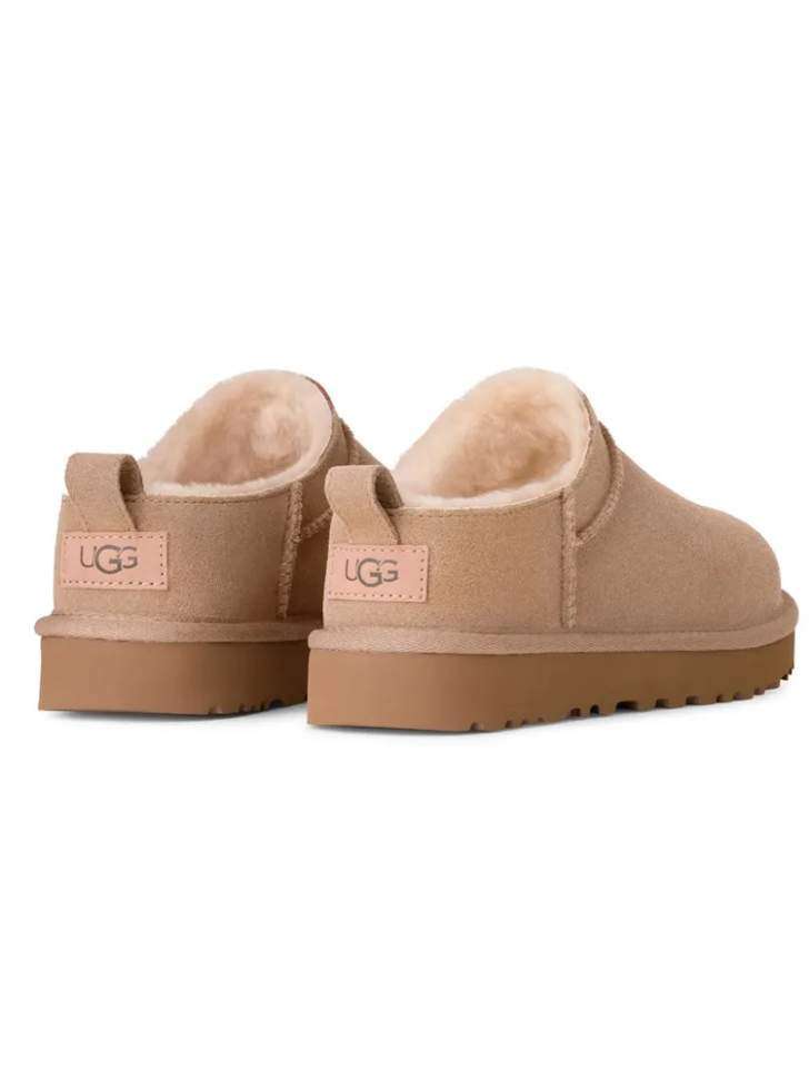 Жіночі UGG Мікро Бежеві Замшеві Classic Micro Boot Beige Suede — фото 3