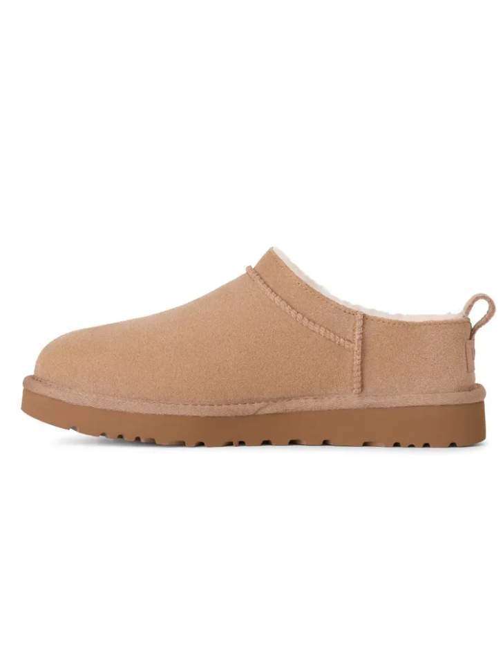 Жіночі UGG Мікро Бежеві Замшеві Classic Micro Boot Beige Suede — фото 7