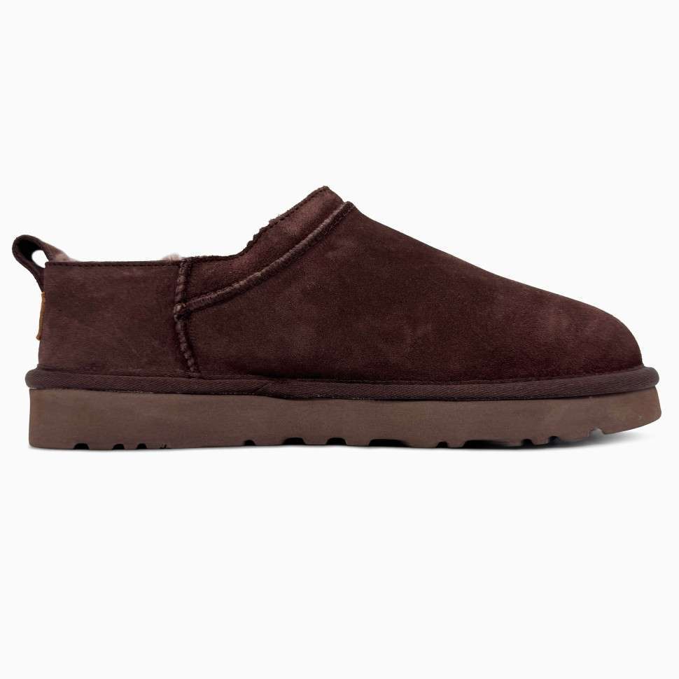 Жіночі UGG Мікро Коричневі Замшеві Classic Micro Boot Chectnut Brown Chocolate — фото 5