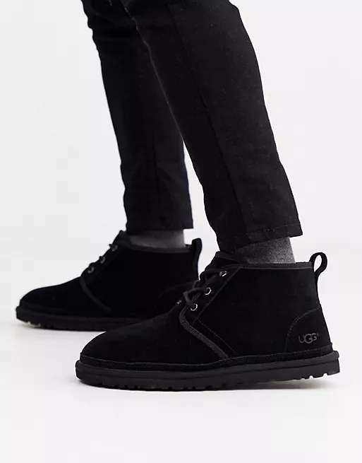 Жіночі UGG Ньюмел Чоботи Чорні Замша Замш Neumel Black Sude — фото 8