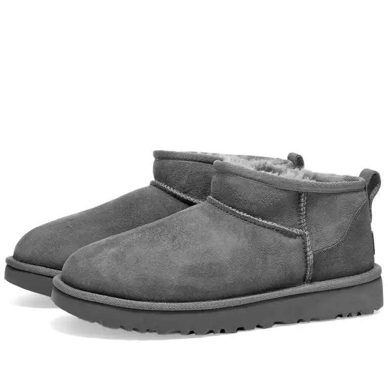 Жіночі UGG Ультра Міні Сірі Замшеві Classic Ultra Mini Grey Suede — фото 2