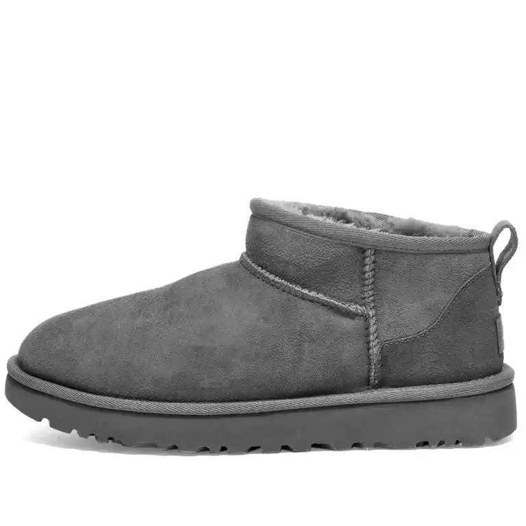 Жіночі UGG Ультра Міні Сірі Замшеві Classic Ultra Mini Grey Suede — фото 4