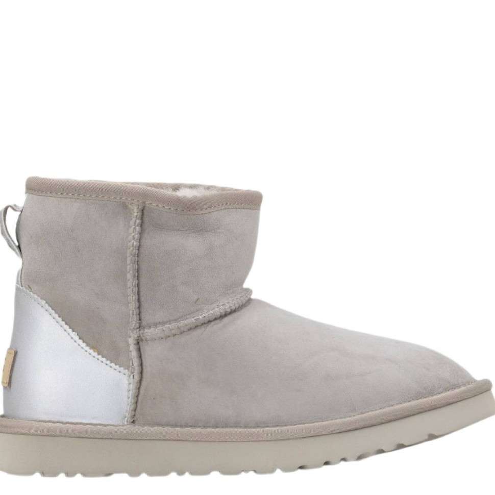 Жіночі UGG Міні Замш Беж-Молочні Mini Beige Suide Chromium