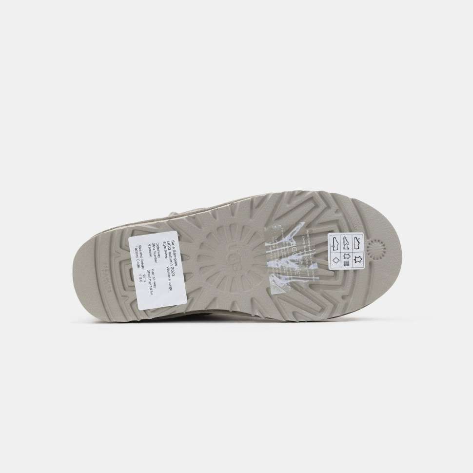 Жіночі UGG Міні Замш Беж-Молочні Mini Beige Suide Chromium — фото 5