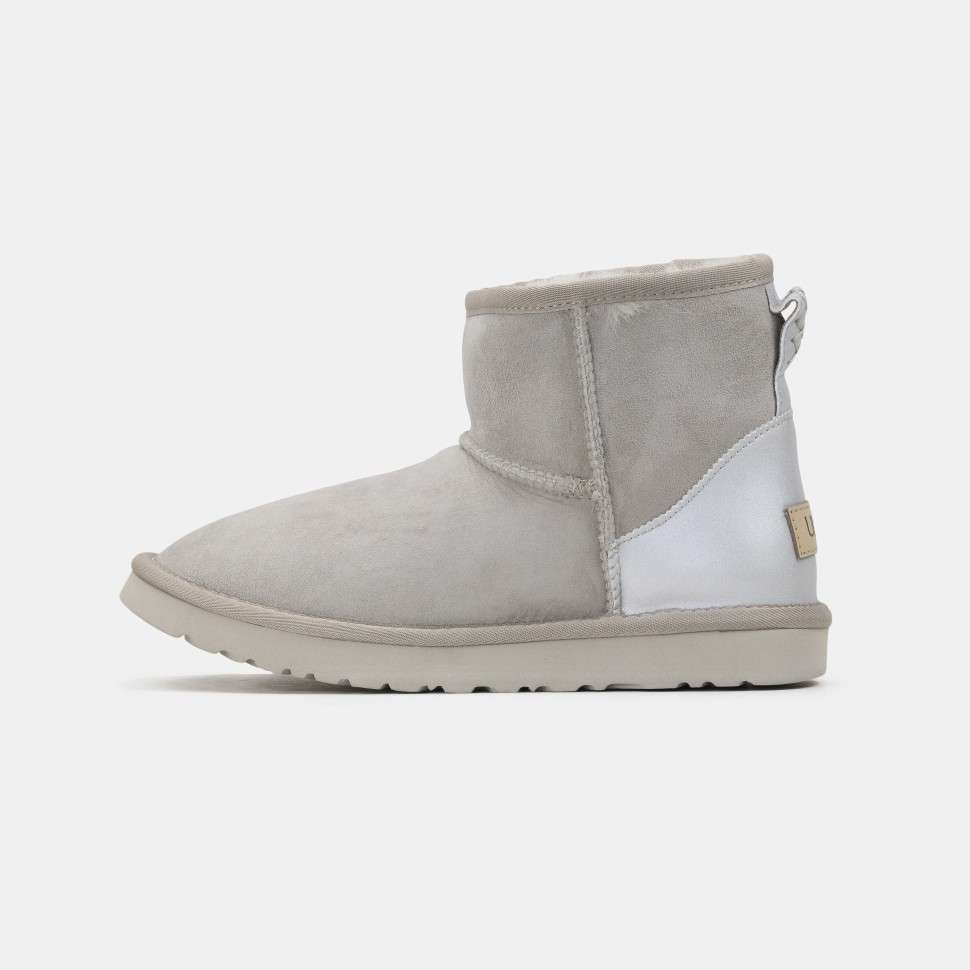 Жіночі UGG Міні Замш Беж-Молочні Mini Beige Suide Chromium — фото 7