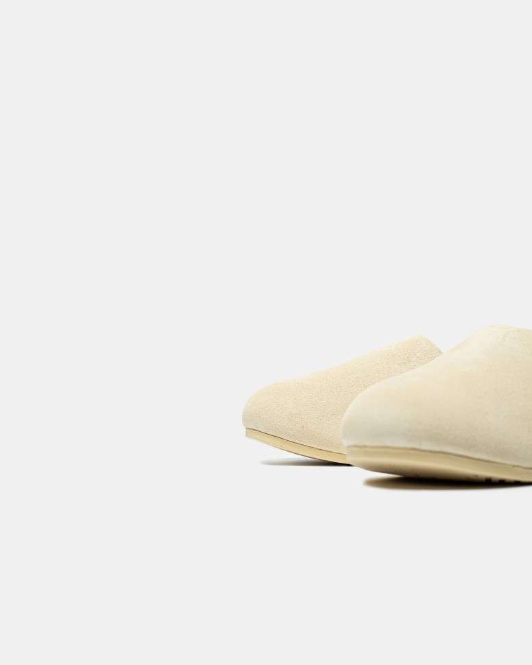 Жіночі UGG Шльопанці Бежеві Замшеві Elea Slip-On Butercup — фото 7