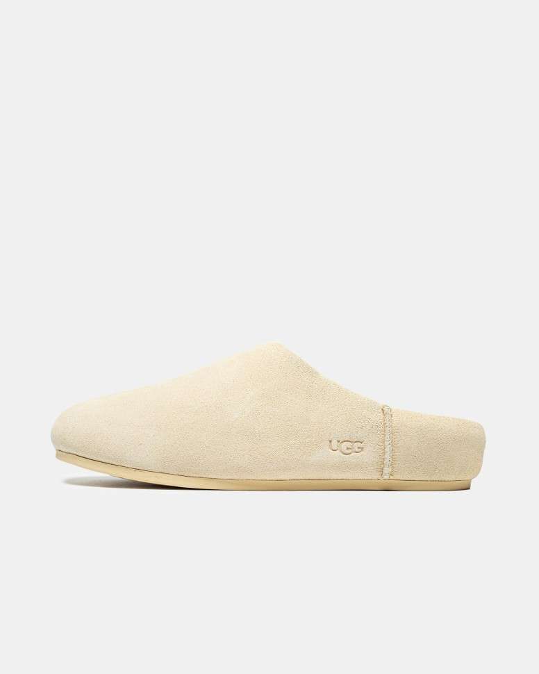 Жіночі UGG Шльопанці Бежеві Замшеві Elea Slip-On Butercup — фото 8