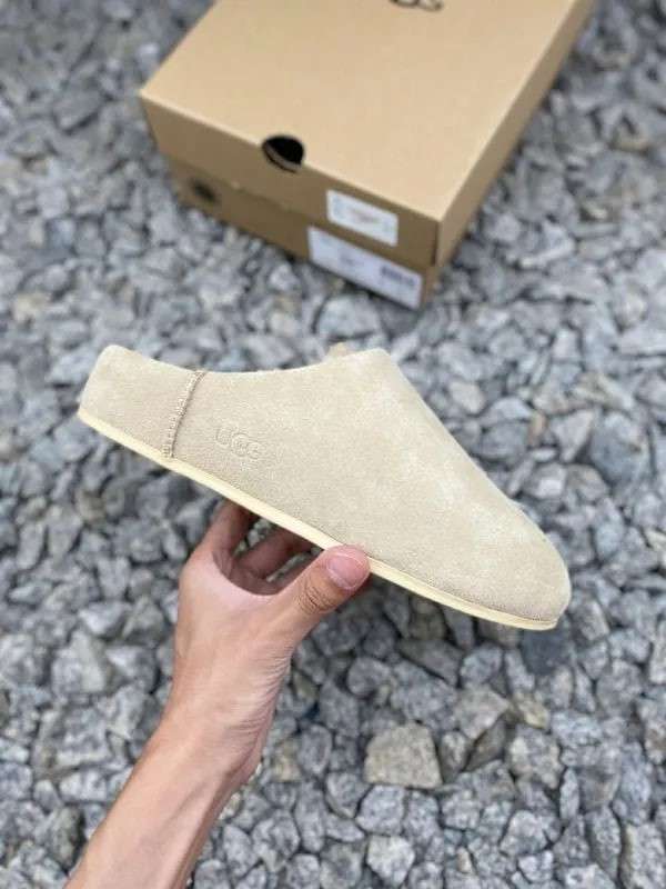 Жіночі UGG Шльопанці Бежеві Замшеві Elea Slip-On Butercup — фото 10