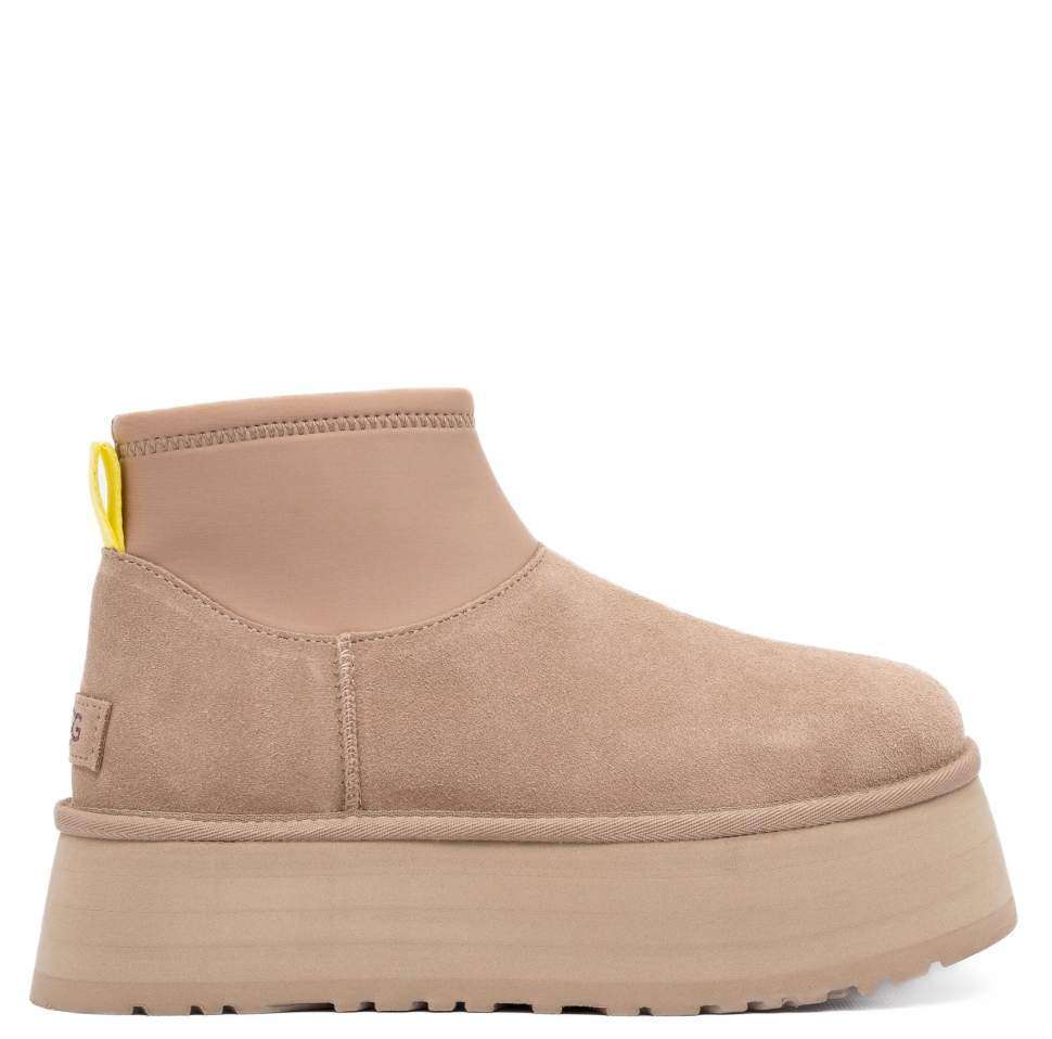 Жіночі UGG Платформа Міні Діппер Бежеві Platform Classic Mini Dipper Beige Sand