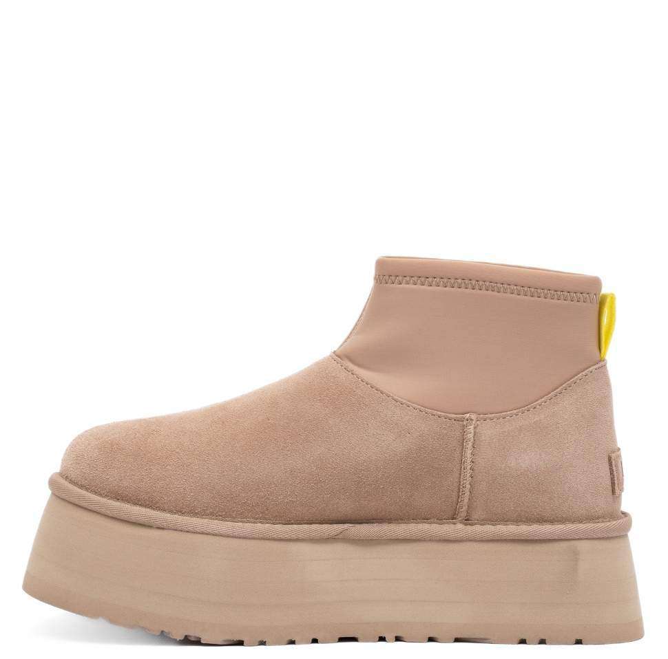 Жіночі UGG Платформа Міні Діппер Бежеві Platform Classic Mini Dipper Beige Sand — фото 2
