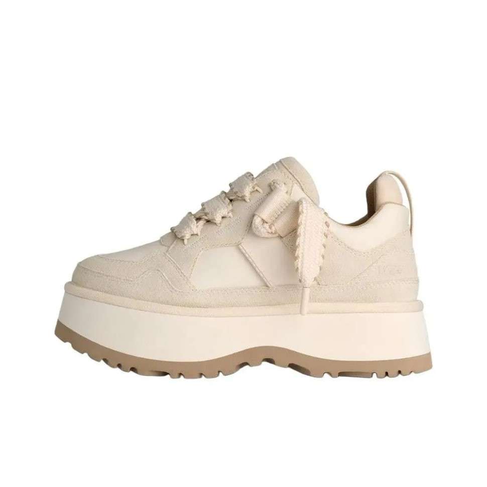 Жіночі UGG Астромел Кросівки Зимові Замшеві Світло Сірі Astromel Jasmine FUR Light Grey (Термо) — фото 2