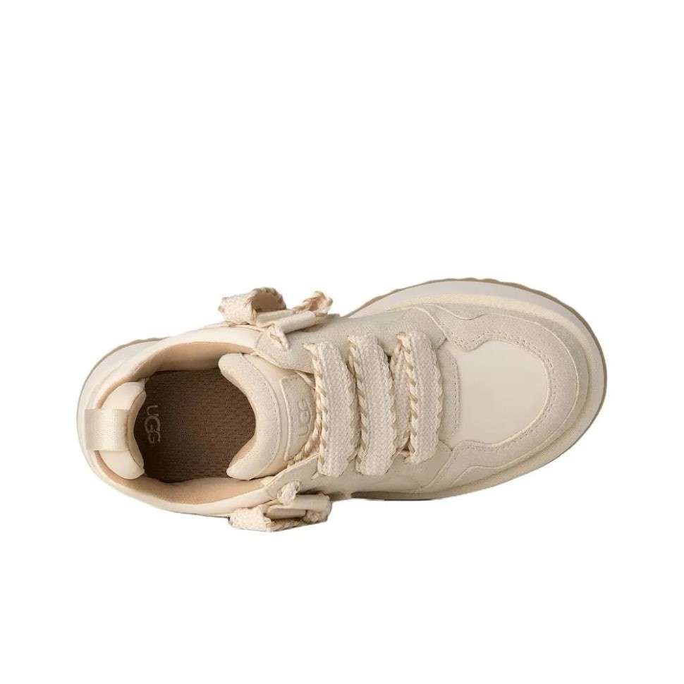 Жіночі UGG Астромел Кросівки Зимові Замшеві Світло Сірі Astromel Jasmine FUR Light Grey (Термо) — фото 3