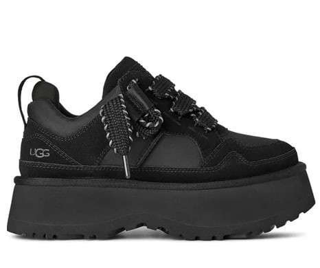 Жіночі UGG Астромел Кросівки Зимові Замшеві Чорні Термо Astromel Black FUR