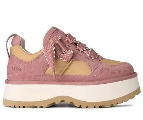 Жіночі UGG Астромел Кросівки Зимові Замшеві Рожеві Термо Astromel Pink FUR