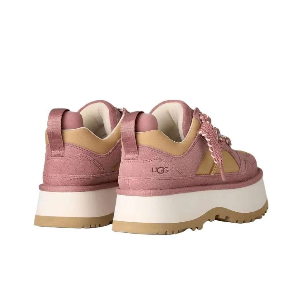 Жіночі UGG Астромел Кросівки Зимові Замшеві Рожеві Термо Astromel Pink FUR — фото 3