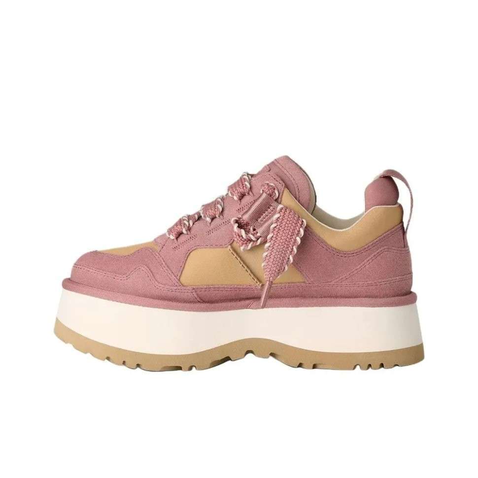 Жіночі UGG Астромел Кросівки Зимові Замшеві Рожеві Термо Astromel Pink FUR — фото 4