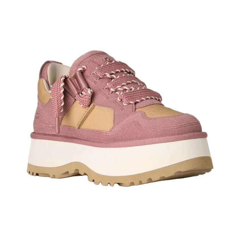 Жіночі UGG Астромел Кросівки Зимові Замшеві Рожеві Термо Astromel Pink FUR — фото 5