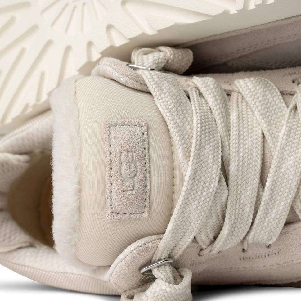 Жіночі UGG кросівки Зимові Замшеві Світло Сірі Lowmel Sneaker Ceramic — фото 2