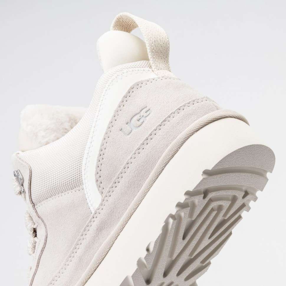 Жіночі UGG кросівки Зимові Замшеві Світло Сірі Lowmel Sneaker Ceramic — фото 6