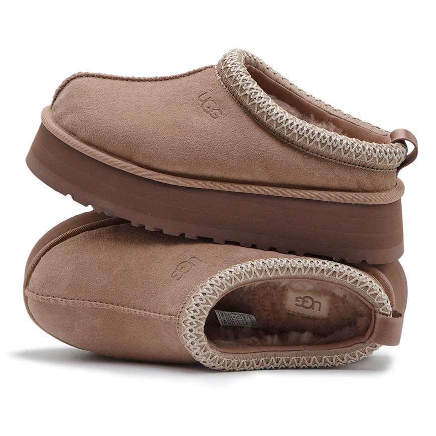 Жіночі UGG Тазз Сліппер Ультра Міні Платформа Коричневі Slipper Tasman Platform ROCKY OAK — фото 2