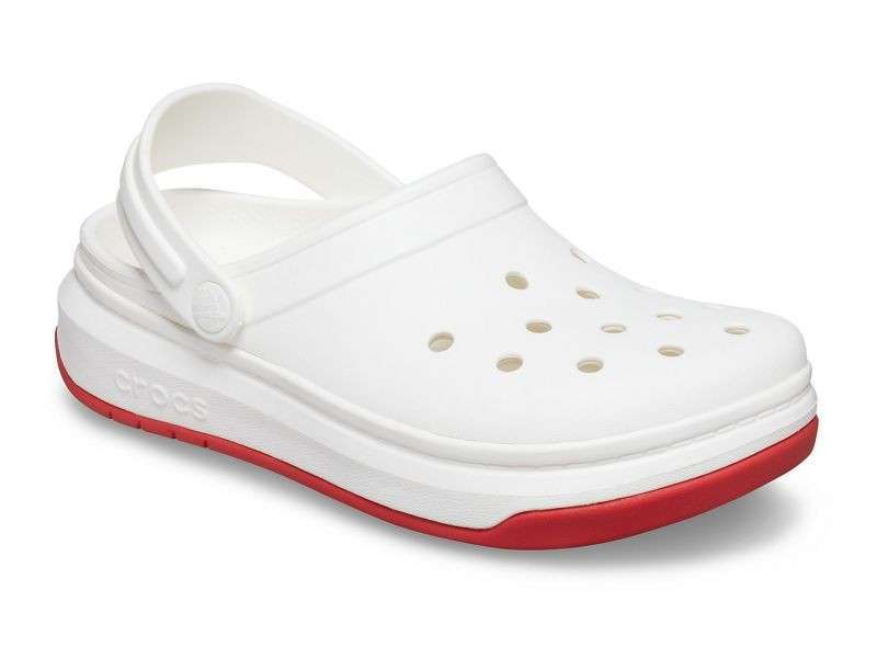 Crocs Crocband Platform Full Force Clog White — фото 2