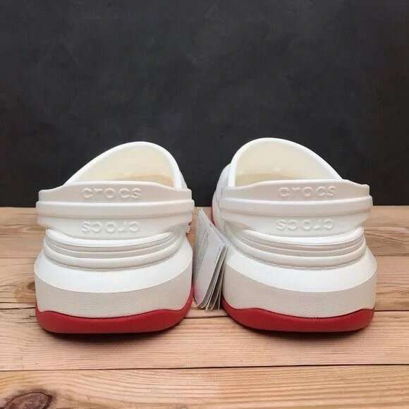 Crocs Crocband Platform Full Force Clog White — фото 11