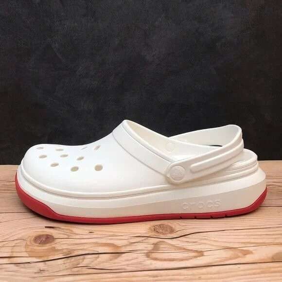 Crocs Crocband Platform Full Force Clog White — фото 12