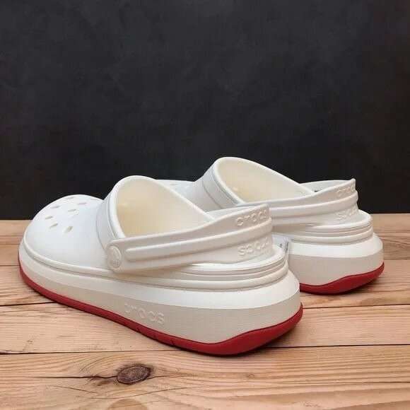 Crocs Crocband Platform Full Force Clog White — фото 13